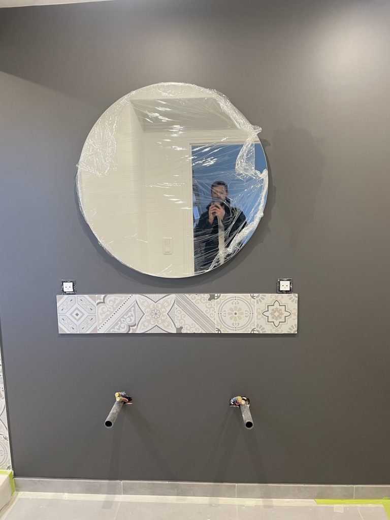 miroir LED à dieppe