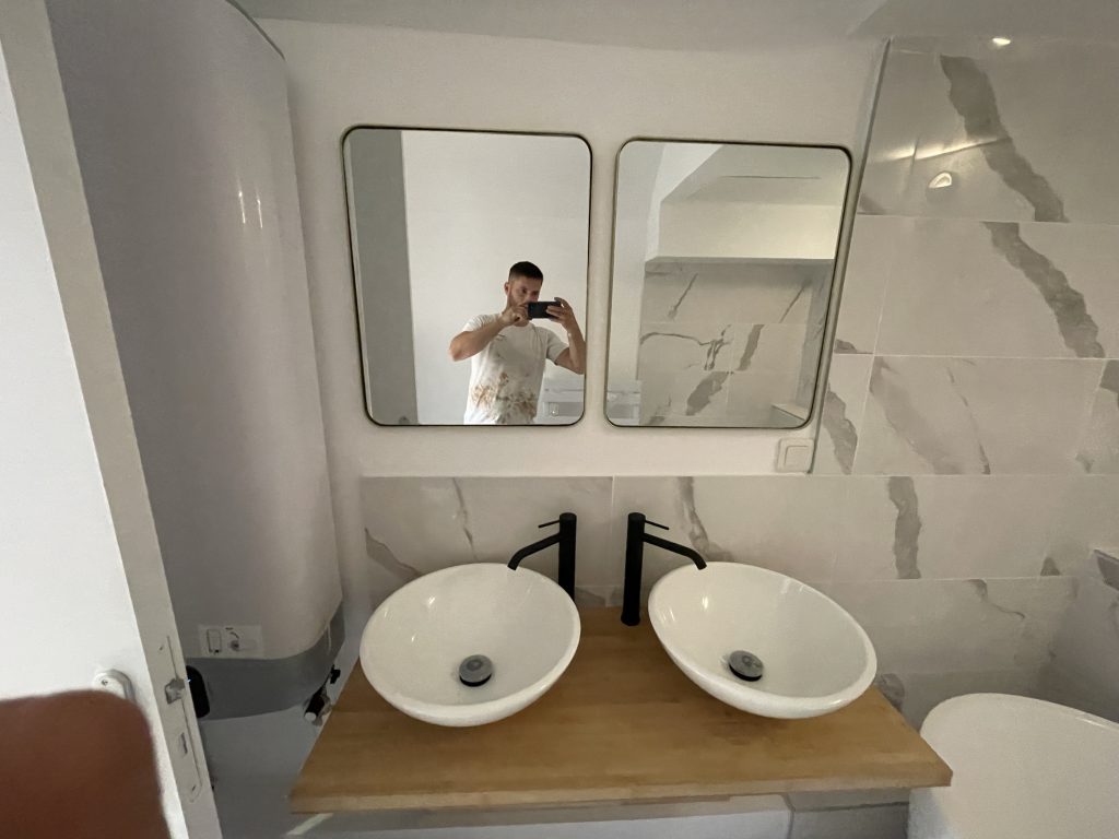 Travaux embelissement salle de bain à Rouen par Rénovation MP